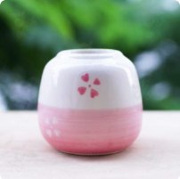 Chậu Gốm Sứ Nhật Tròn Thấp